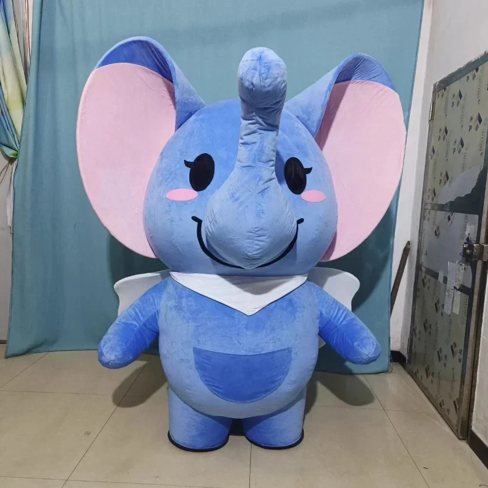 Event & Party Supply Photos - 巨大なエレファントの着ぐるみ。大人用。パーティー、イベント、商業プロモーション、パフォーマンスなどに最適な、ダンボをモチーフにしたコスチューム。