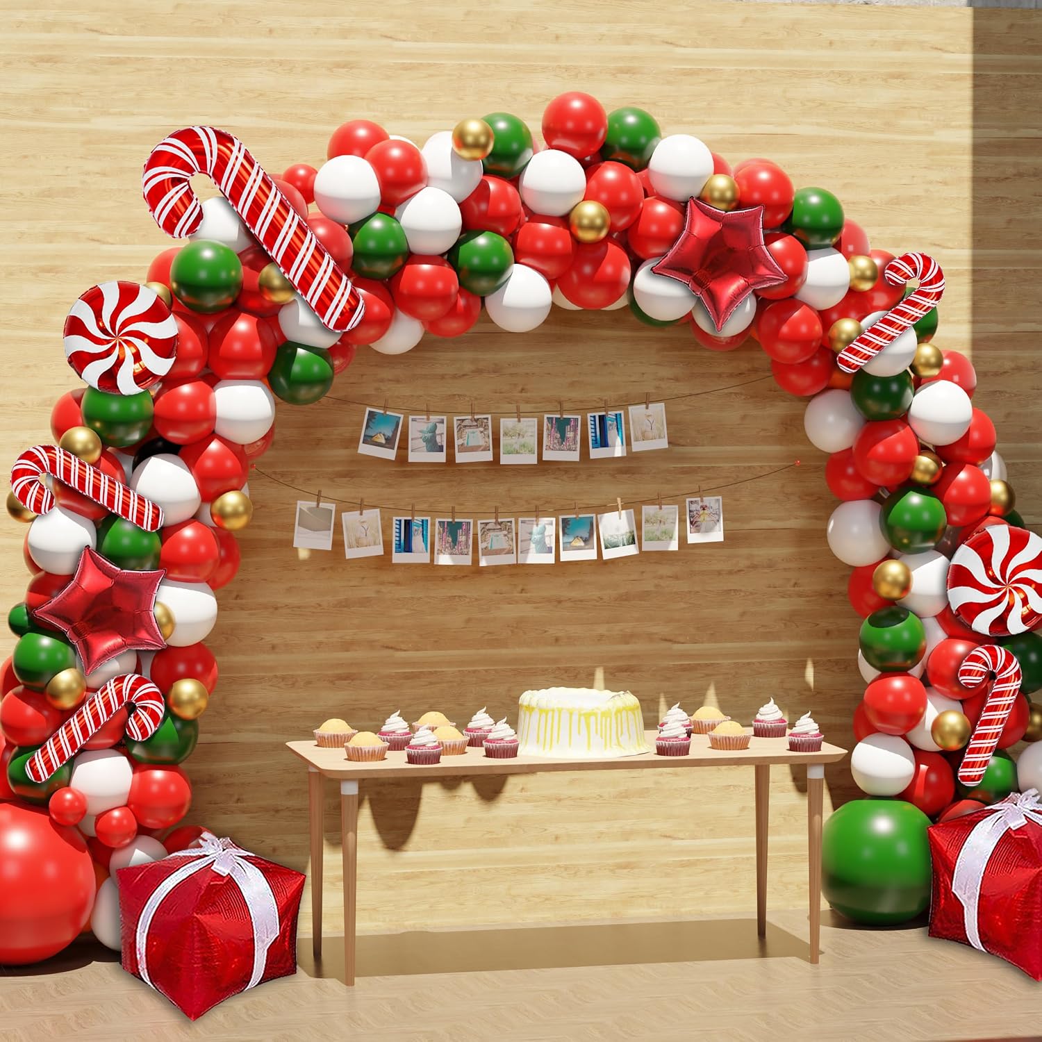 クリスマスバルーンアーチキット、162個のクリスマスバルーン - Balloon Arch Kit のレビューと価格