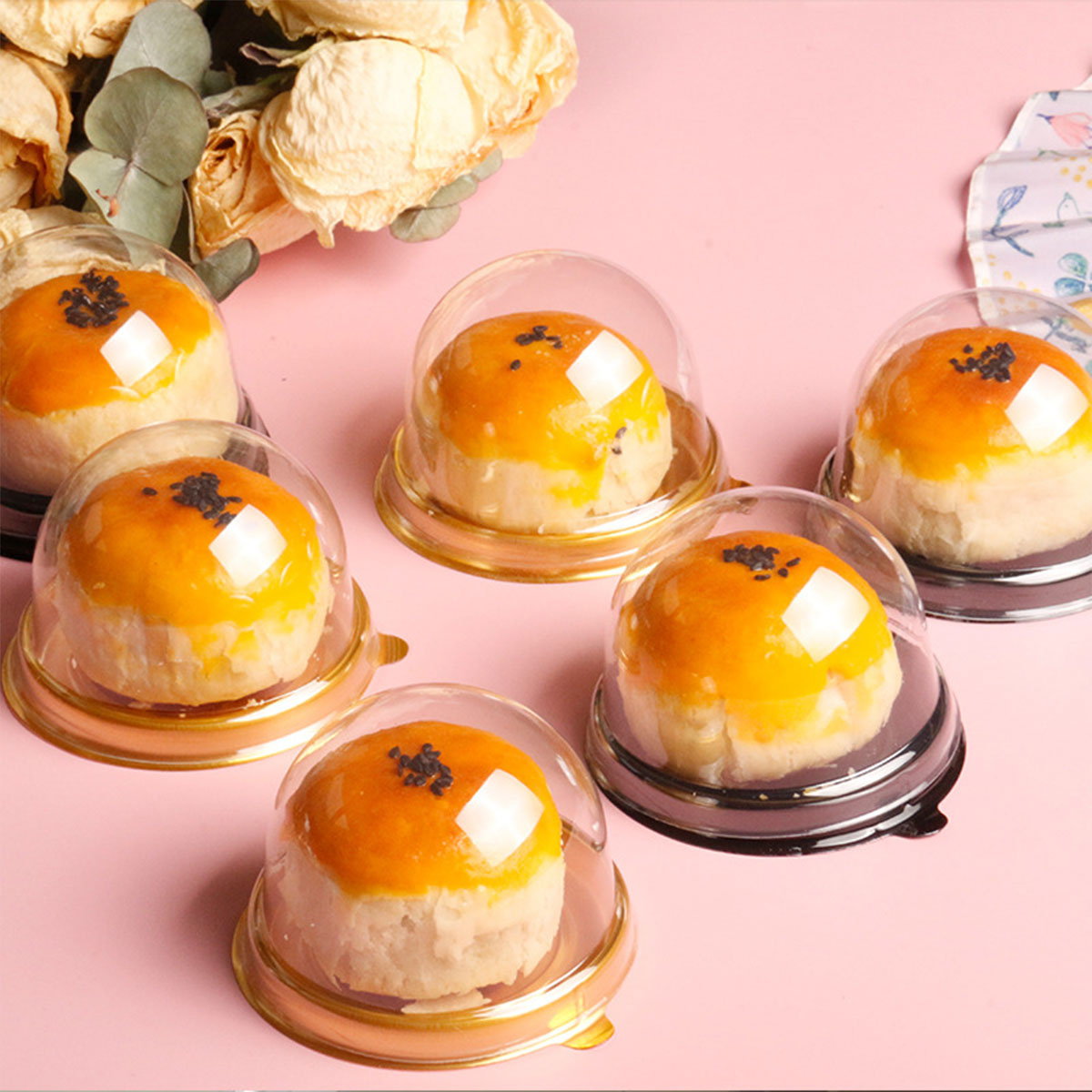 透明ケーキデザートボックス、カップケーキドーム、ペストリーベ - Event Suppliers のレビューと価格