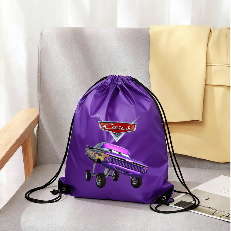 車巾着バッグ男性女性かわいいアニメプリント車映画少年ポータブ - Party Favor Bag のレビューと価格