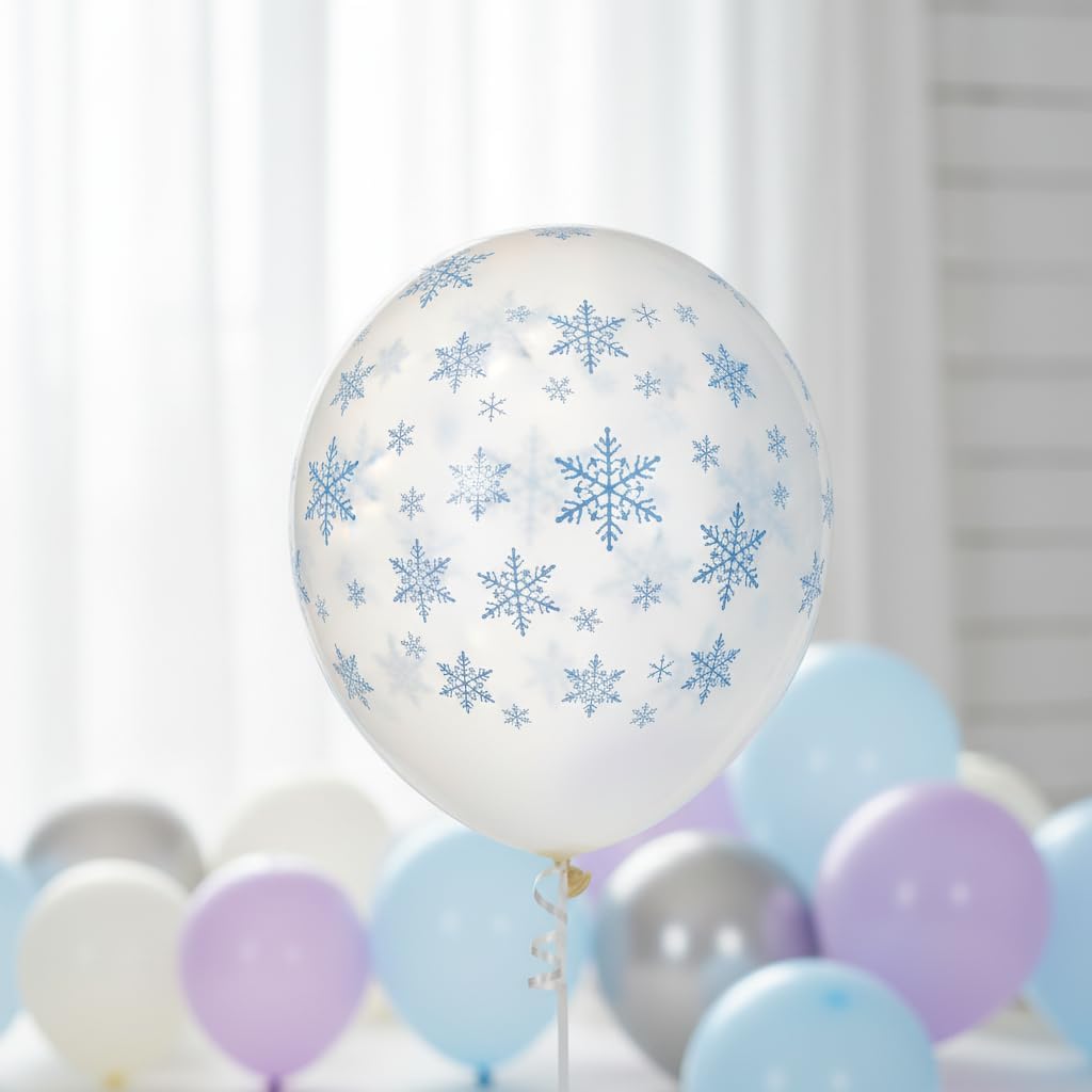 148個入りフローズンバルーンアーチキット 冬のワンダーラン - Balloon Arch Kit のレビューと価格